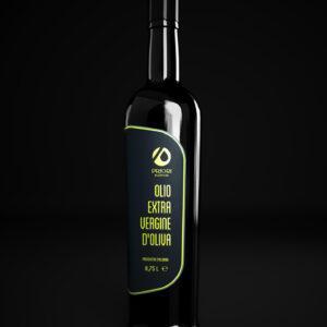 Bottiglia da 0,75 litri di olio extra vergine d'oliva Priori - Olio della Costa dei Trabocchi